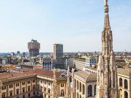 HDR View of Milan photo