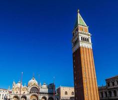 HDR St Mark square in Venice photo