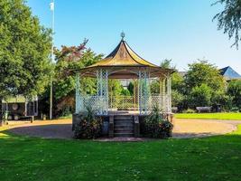 HDR Bandstand in Chepstow photo