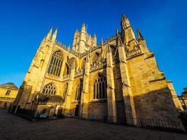 HDR Bath Abbey in Bath photo