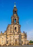 HDR Hofkirche in Dresden photo