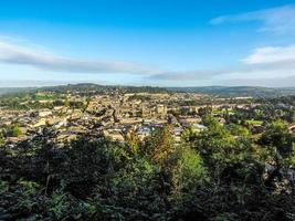 HDR Aerial view of Bath photo