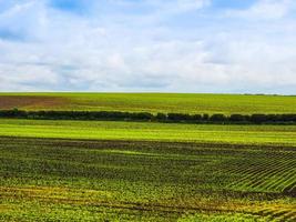 HDR English country landscape photo