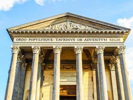 HDR Gran Madre church in Turin photo