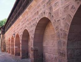 City walls in Nuernberg photo