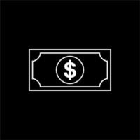 Dollar, USD Currency Icon Symbol Vector Illustration