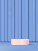Vector 3D Illustration Pastel Colors Abstract Studio Shot Product Display Background