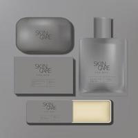 Unbranded blank cosmetics, soap, skincare, cream and shampoo packaging on a  fresh background. Skincare female and male skincare products packaging  24690926 Stock Photo at Vecteezy