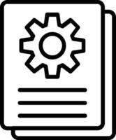 File Vector Line Icon