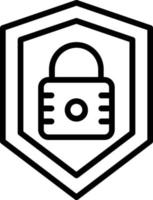 Security Vector Line Icon