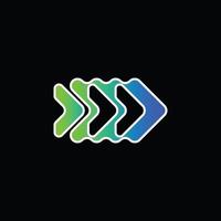 Design logo arrow for your brand vector