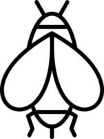 Bees Vector Line Icon