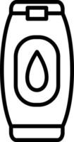 Shampoo Vector Line Icon
