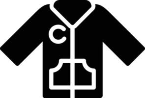 Jacket Glyph Icon vector