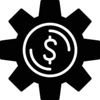 Money Management Glyph Vector Icon