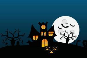 Halloween Vector Background