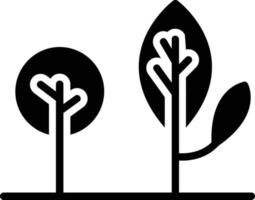 Nature Glyph Icon vector