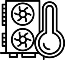 Gpu Vector Line Icon