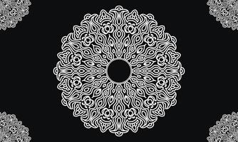 Mandala pattern vector print design.Abstract background with ornament.