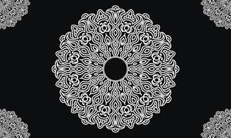 Mandala pattern vector print design.Abstract background with ornament.