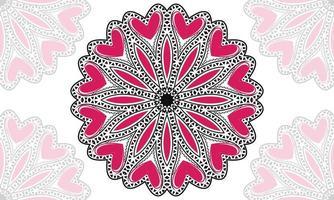 Colorful mandala background design. Ornamental mandala design. Mandala Pattern Design. vector