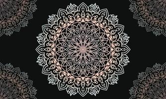 Colorful mandala background design. Ornamental mandala design. Mandala Pattern Design. vector