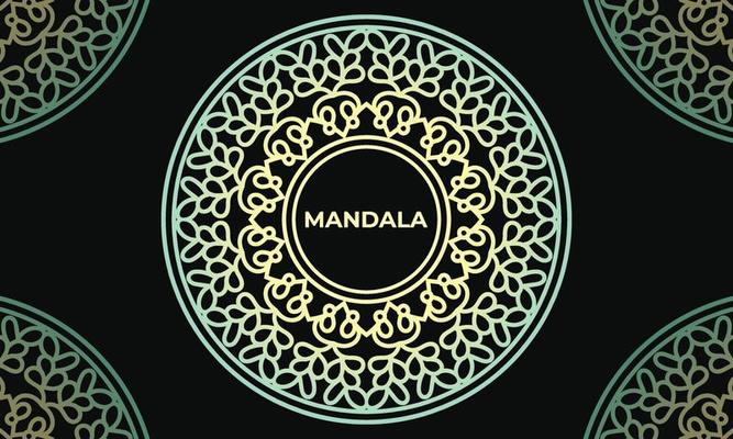 Colorful mandala background design. Ornamental mandala design. Mandala Pattern Design.