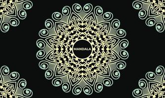 Colorful mandala background design. Ornamental mandala design. Mandala Pattern Design. vector