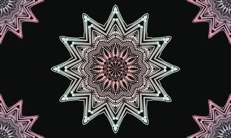 Colorful mandala background design. Ornamental mandala design. Mandala Pattern Design. vector
