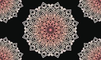 diseño de fondo colorido mandala. diseño de mandala ornamental. diseño de patrón de mandala. vector