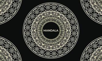 Colorful mandala background design. Ornamental mandala design. Mandala Pattern Design. vector