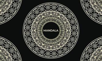 diseño de fondo colorido mandala. diseño de mandala ornamental. diseño de patrón de mandala. vector