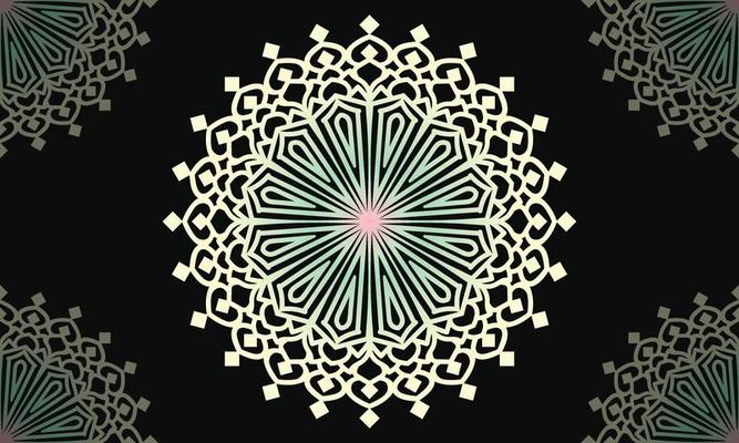 abstract mandala pattern background design. Luxury ornamental mandala design.