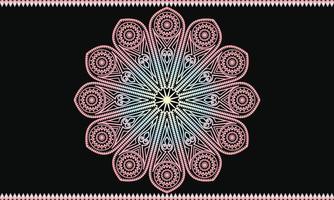 abstract mandala pattern background design. Luxury ornamental mandala design. vector