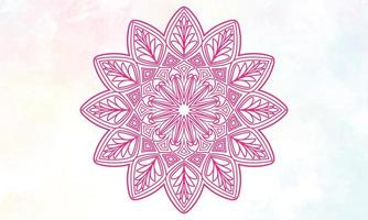 Mandala pattern vector print design.Abstract background with ornament.