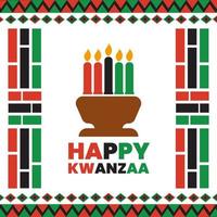 Happy Kwanzaa Day vector