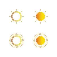 Sun Vector illustration Icon