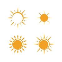 Sun Vector illustration Icon