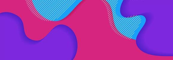 diseño de banner de fondo abstracto de vector