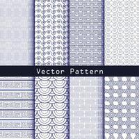 Vector seamless geometric minimalistic patterns