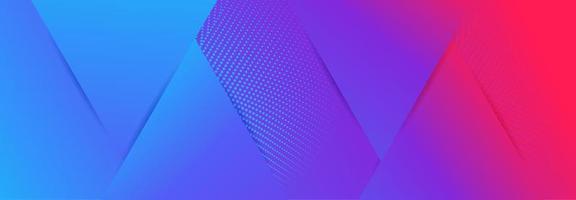 Vector abstract background banner design