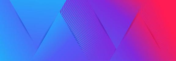 Vector abstract background banner design