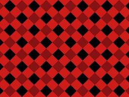 Vector plaid seamless pattern design red and black lumberjack buffalo