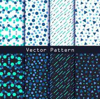 Vector geometric memphis style. hipster fashion design pattern