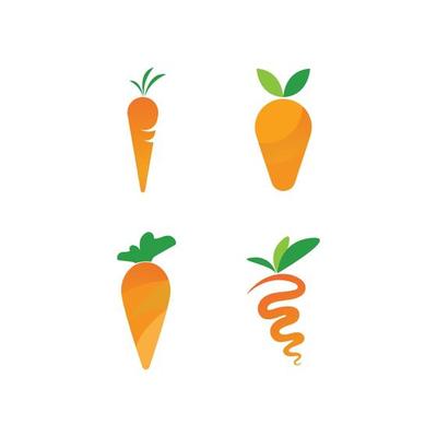 Carrot logo vector