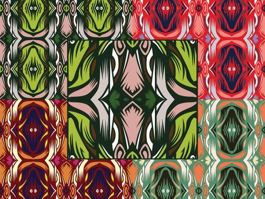 Ornamental Decorative Pattern Color Combination