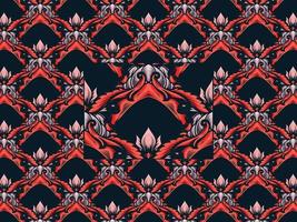 Ornamental Decorative Pattern Color Combination vector