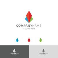 Diamond Emerald Gem Premium logo vector