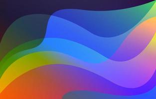 colorful wave background. abstract liquid wallpaper for web banner, social media, presentation vector