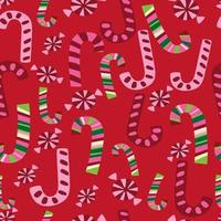 Christmas holiday seamless repeat pattern vector